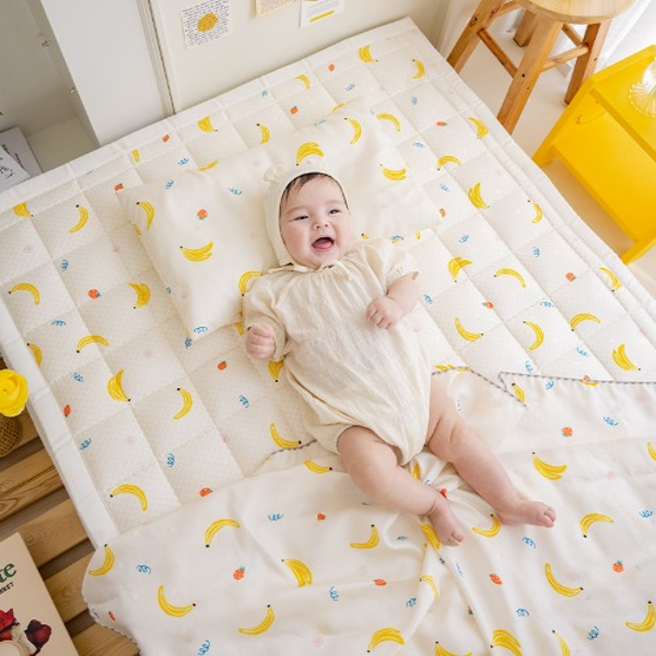 포몽드 리버시블 신생아 양면 아기 쿨매트 모달 패드